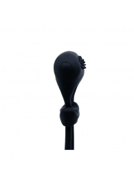 Чёрное лассо на пенис с вибрацией - Baile - в Костроме купить с доставкой