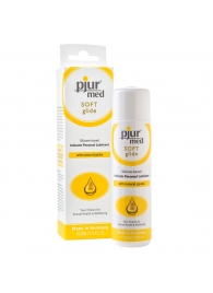 Силиконовый лубрикант с жожоба pjur MED Soft glide - 100 мл. - Pjur - купить с доставкой в Костроме