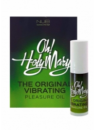 Масло унисекс с эффектом вибрации Oh! Holy Mary - 6 мл. - Nuei cosmetics - купить с доставкой в Костроме
