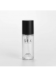 Съедобное cогревающее массажное масло Slow Sex - 50 мл. - Bijoux Indiscrets - купить с доставкой в Костроме