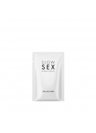 Полоски для орального секса Slow Sex Oral Sex Strips - 7 шт. - Bijoux Indiscrets - купить с доставкой в Костроме