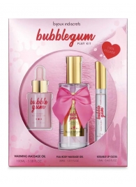 Набор средств для массажа и ласк Bubblegum Play Kit - Bijoux Indiscrets - купить с доставкой в Костроме