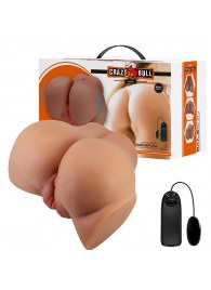 Карамельный мастурбатор-полуторс Emilia с вибрацией - Baile - в Костроме купить с доставкой