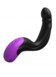Черно-фиолетовый вибромассажёр простаты Hyper-Pulse P-Spot Massager - Pipedream - в Костроме купить с доставкой
