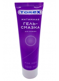 Гель-смазка на водной основе For Men - 100 мл. - Torex - купить с доставкой в Костроме