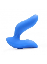Синий вибромассажер простаты 3,5’’ Curve P-spot Massager - 12 см. - Erokay - в Костроме купить с доставкой
