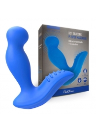Синий вибромассажер простаты 3,5’’ P-spot Massager - 12,5 см. - Erokay - в Костроме купить с доставкой
