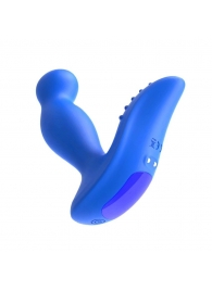 Синий вибромассажер простаты 3,5’’ Remote Control P-spot Massager - 12,5 см. - Erokay - в Костроме купить с доставкой