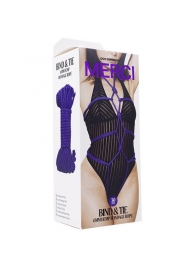 Фиолетовая верёвка для связывания и фиксации Bind Tie - 9,14 м. - Doc Johnson - купить с доставкой в Костроме
