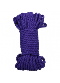 Фиолетовая верёвка для связывания и фиксации Bind Tie - 15,24 м. - Doc Johnson - купить с доставкой в Костроме