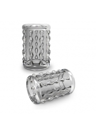 Прозрачная насадка с бороздками STAY HARD COCK SLEEVE 04 CLEAR - Blush Novelties - в Костроме купить с доставкой