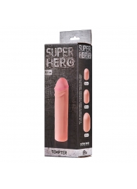 Фаллоудлинитель SUPER HERO Tempter - 16 см. - Lola Games - в Костроме купить с доставкой