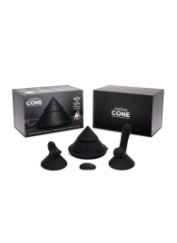 Конусный вибромассажер Cowgirl Cone с 2 насадками - CowGirl - купить с доставкой в Костроме