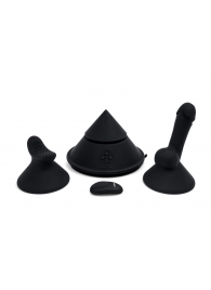 Конусный вибромассажер Cowgirl Cone с 2 насадками - CowGirl - купить с доставкой в Костроме