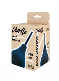 Черный анальный душ Anal Douche L - Lola Games - купить с доставкой в Костроме
