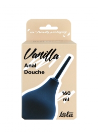Черный анальный душ Anal Douche M - Lola Games - купить с доставкой в Костроме