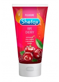 Интимная гель-смазка Shefox «Спелая вишня» - 50 мл. - Shefox - купить с доставкой в Костроме