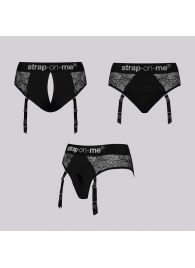 Трусики для фиксации насадок Strap-on-me Harness Lingerie Diva XS - Strap-on-me - купить с доставкой в Костроме