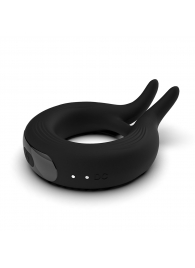Черное эрекционное кольцо Marry Me Rechargeable Vibrating Cockring - Adrien Lastic - в Костроме купить с доставкой