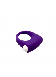 Фиолетовое эрекционное кольцо Puggle Vibrating Ring with Bullet - Adrien Lastic - в Костроме купить с доставкой