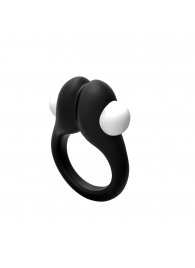 Черное эрекционное кольцо Zippy Vibrating Ring With Bullet - Adrien Lastic - в Костроме купить с доставкой