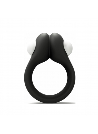 Черное эрекционное кольцо Zippy Vibrating Ring With Bullet - Adrien Lastic - в Костроме купить с доставкой