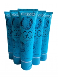 Набор из 5 пролонгирующих лубрикантов на водной основе Egzo Go (по 100 мл.) - EGZO - купить с доставкой в Костроме