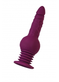 Фиолетовая мини-машина для секса Striker с пультом ДУ - 23,5 см. - ToyFa - купить с доставкой в Костроме