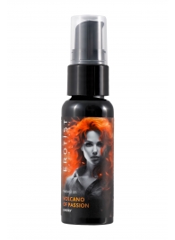 Гель с эффектом вибрации Volcano Of Passion со вкусом вишни - 25 мл. - Erotist Lubricants - купить с доставкой в Костроме