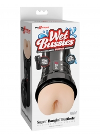 Мастурбатор-анус в колбе Super Banging Butthole - Pipedream - в Костроме купить с доставкой