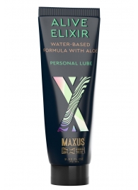 Интимный гель на водной основе MAXUS Alive Elixir - 75 мл. - Maxus - купить с доставкой в Костроме