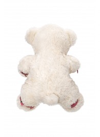 Бондажный набор: белый мишка с розовыми оковами и наручниками - Pecado - купить с доставкой в Костроме