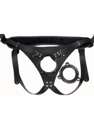 Пояс Hard Brutal для больших насадок - LOVETOY (А-Полимер) - купить с доставкой в Костроме