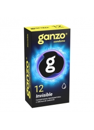 Супертонкие презервативы Ganzo Invisible - 12 шт. - Ganzo - купить с доставкой в Костроме