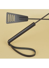 Черный кожаный стек «Сириус» - 60 см. - Sitabella - купить с доставкой в Костроме