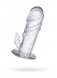 Прозрачная насадка на пенис Uco - 13 см. - A-toys - в Костроме купить с доставкой
