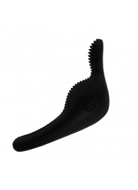 Чёрное эрекционное виброкольцо Thimble - Baile - в Костроме купить с доставкой