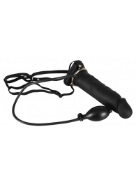 Полый страпон с эффектом увеличения Inflatable Strap-On - 18,5 см. - Orion - купить с доставкой в Костроме