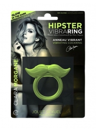 Люминесцентное эрекционное виброкольцо Hipster - Clara Morgane - в Костроме купить с доставкой