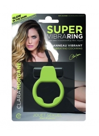 Люминесцентное эрекционное виброкольцо Super - Clara Morgane - в Костроме купить с доставкой