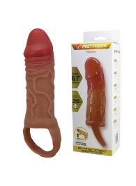 Реалистичная насадка на член Peirre - 15,5 см. - Baile - в Костроме купить с доставкой