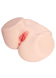 Мастурбатор-полуторс с двойным слоем материала Jenny Onahole Real Vagina - KOKOS - в Костроме купить с доставкой