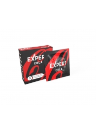 Презервативы с ароматом колы Expert Cola - 3 шт. - Expert - купить с доставкой в Костроме