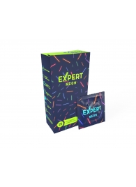 Светящиеся в темноте презервативы Expert Neon - 15 шт. - Expert - купить с доставкой в Костроме