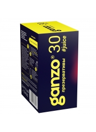 Ароматизированные презервативы Ganzo Juice - 30 шт. - Ganzo - купить с доставкой в Костроме