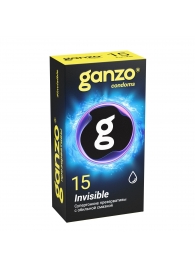 Супертонкие презервативы Ganzo Invisible - 15 шт. - Ganzo - купить с доставкой в Костроме