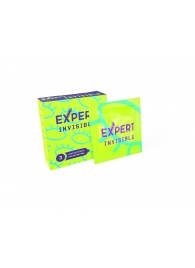 Ультратонкие презервативы Expert Invisible - 3 шт. - Expert - купить с доставкой в Костроме
