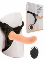 Женский вибрострапон со съемной насадкой и пультом ДУ - Erokay - купить с доставкой в Костроме