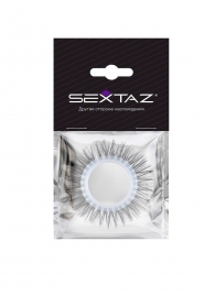 Круглое эрекционное кольцо с длинными «ресничками» - Sextaz - в Костроме купить с доставкой
