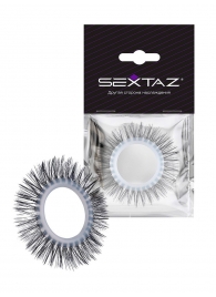 Круглое эрекционное кольцо с длинными «ресничками» - Sextaz - в Костроме купить с доставкой